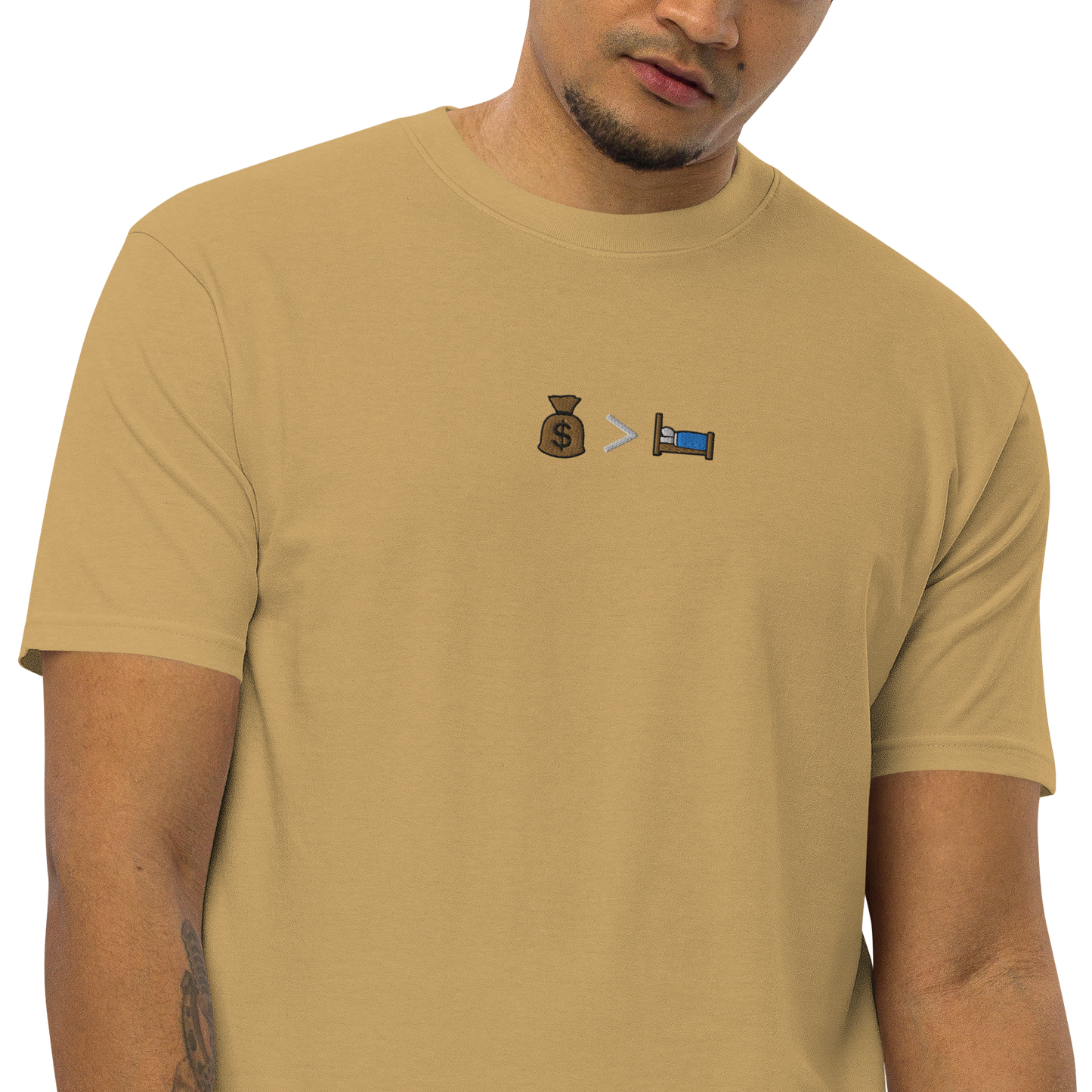 Money > Sleep Heavyweight Tee