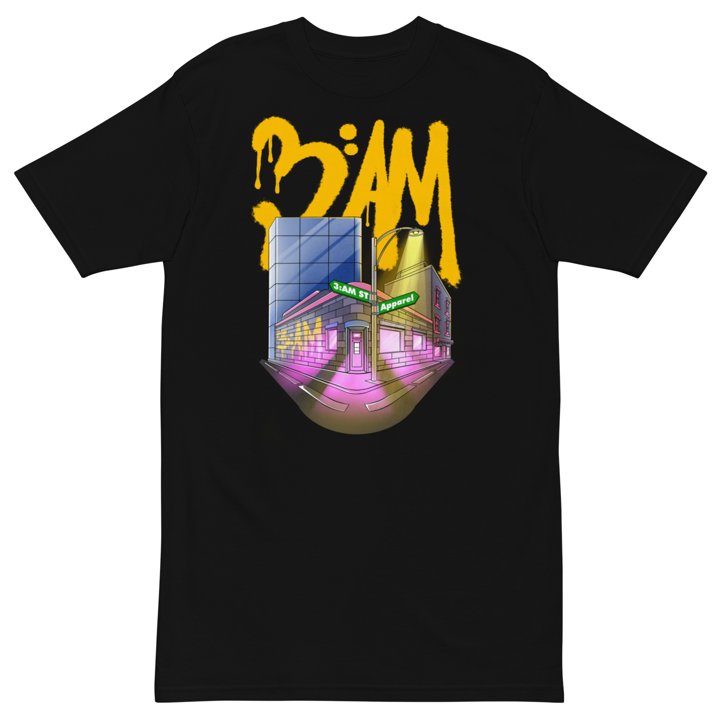 3AM City Graphic Heavyweight Tee