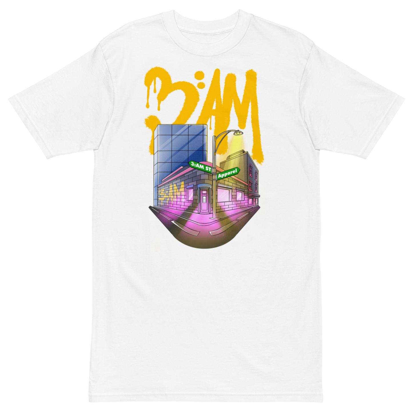 3AM City Graphic Heavyweight Tee